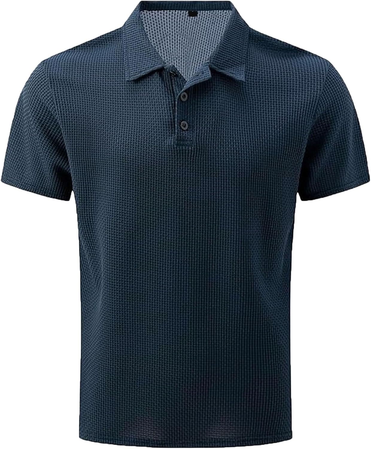 Breeze Polo Shirts for Men,Wearbreeze Shirts for Men,Short Sleeve Stretch Quick Dry Casual Golf Collared Textured Tops