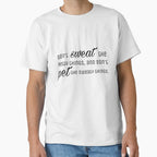 Don't sweat the petty things, and don't pet the sweaty things. by Emily D'Amato Unisex T-shirt, Sweatshirt, Hoodie, Long Sleeve Tee
